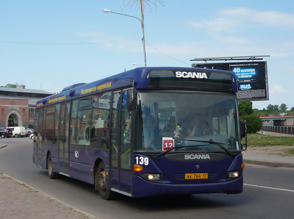 Ленинградская область, Scania OmniLink I (Скания-Питер) № 139