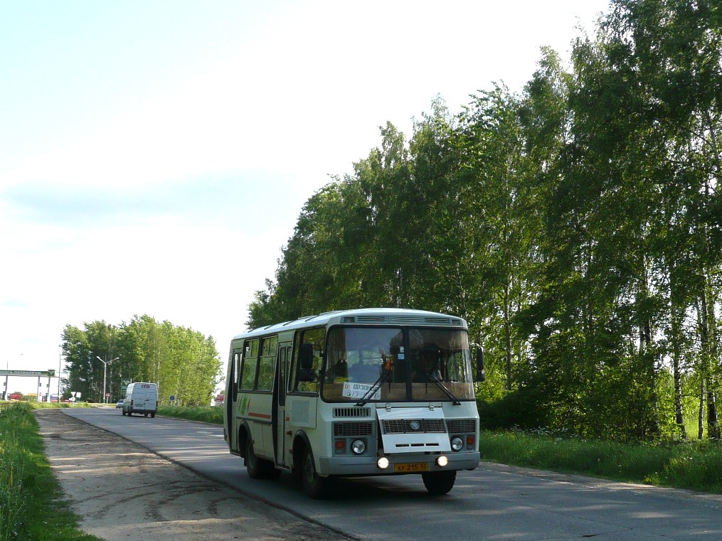 Нижегородская область, ПАЗ-32054 № АУ 215 52