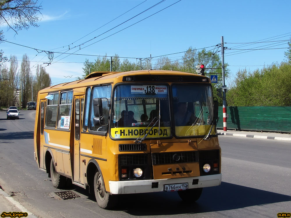 Нижегородская область, ПАЗ-32054 № В 766 НН 152