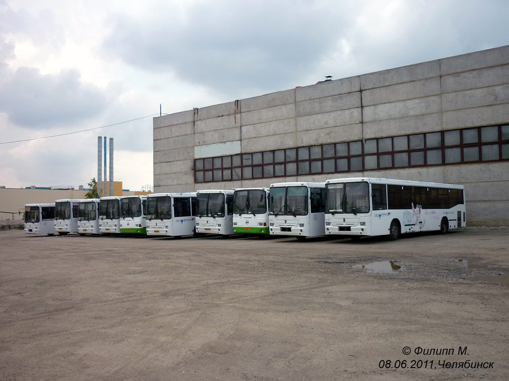 Chelyabinsk region — Предприятия автобусного транспорта