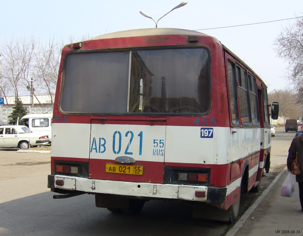 Omsk region, PAZ-3205 (00) č. 197