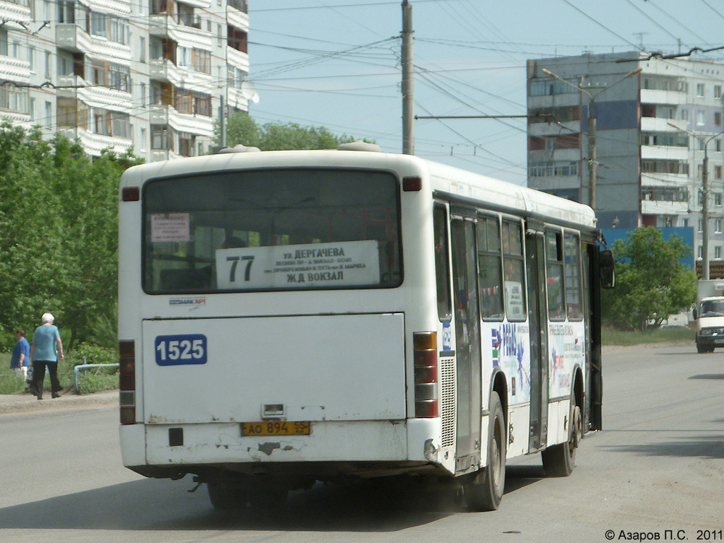 Омская область, Mercedes-Benz O345 № 1525
