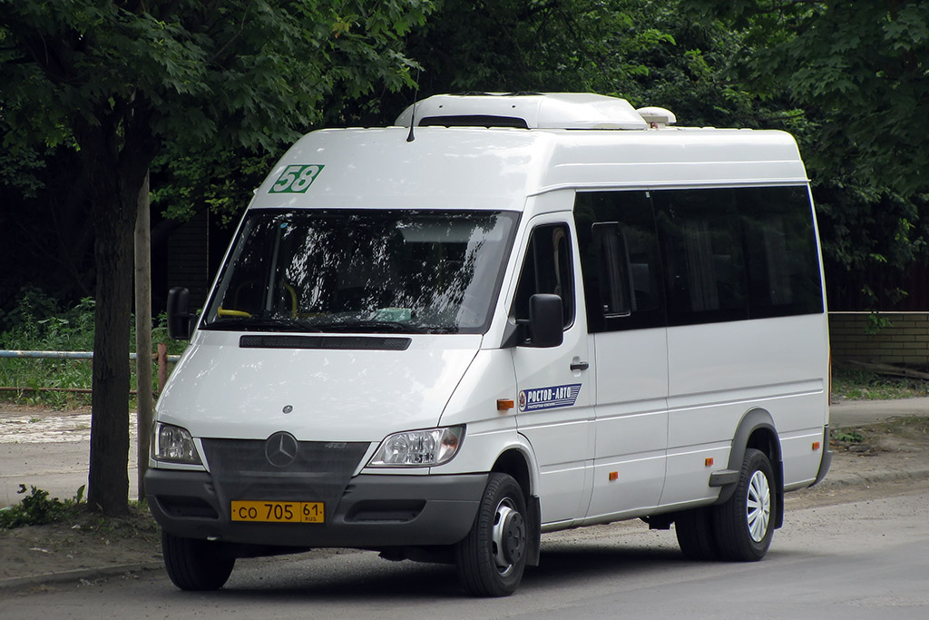 Ростовская область, Самотлор-НН-323760 (MB Sprinter 413CDI) № СО 705 61