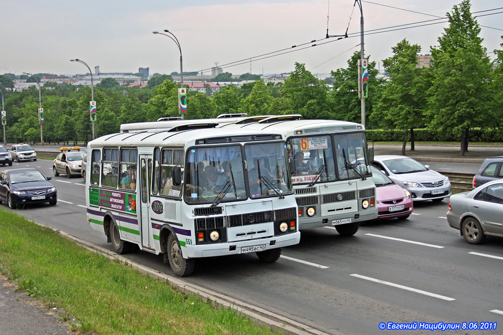 Кемеровская область - Кузбасс, ПАЗ-3205-110 № 551