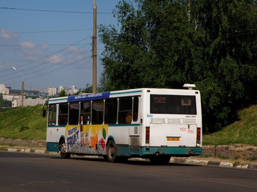 Нижегородская область, ЛиАЗ-5293.00 № 60161