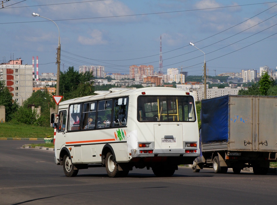 Нижегородская область, ПАЗ-32054 № В 984 АЕ 152