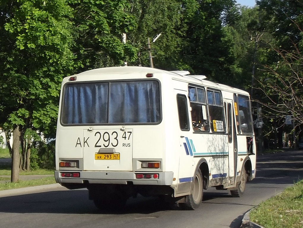 Ленинградская область, ПАЗ-32053 № АК 293 47