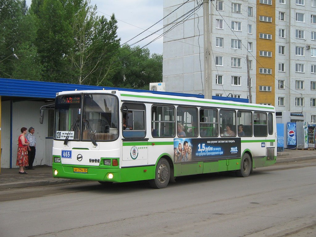 Omsk region, LiAZ-5256.45 № 465