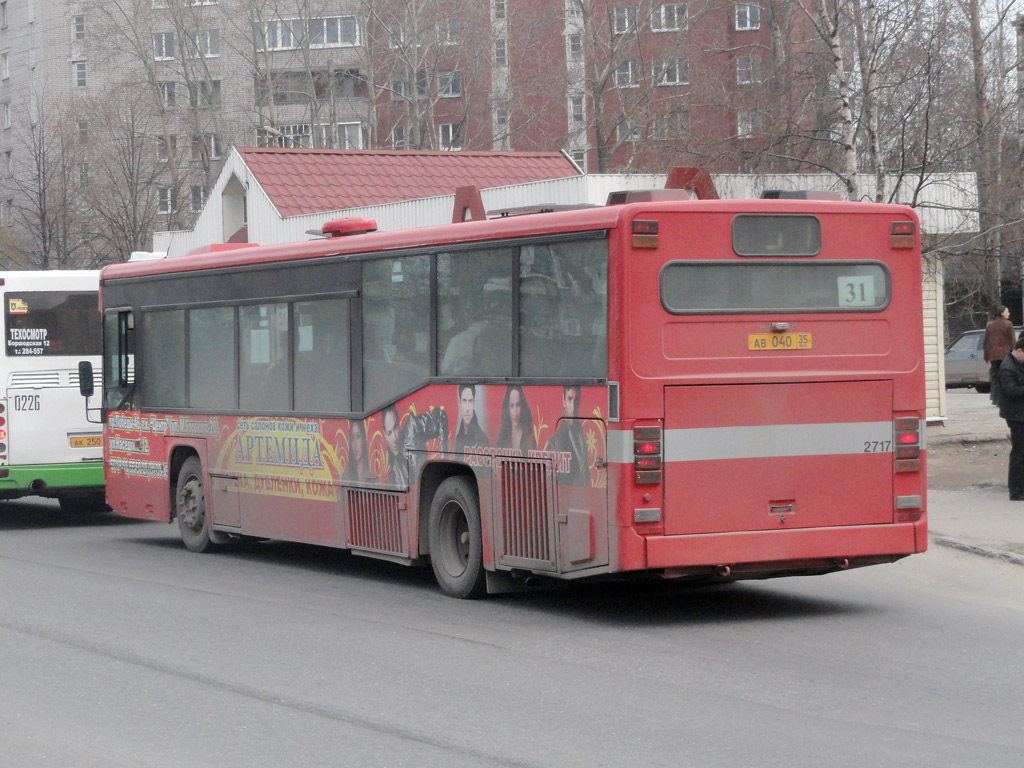 Вологодская область, Scania CN113CLL MaxCi № АВ 040 35