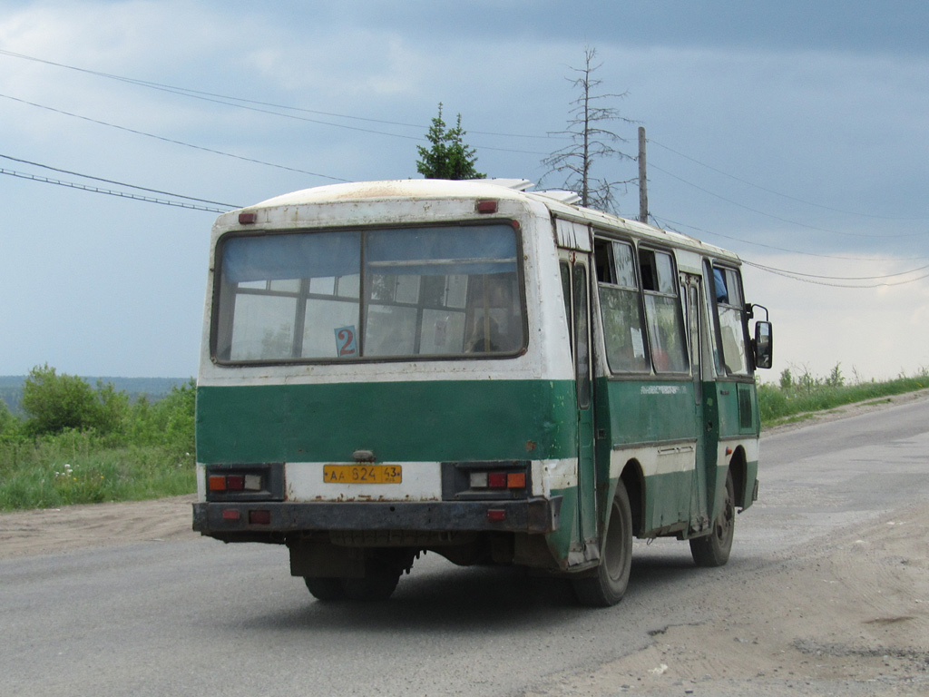 Кировская область, ПАЗ-3205 (00) № АА 824 43