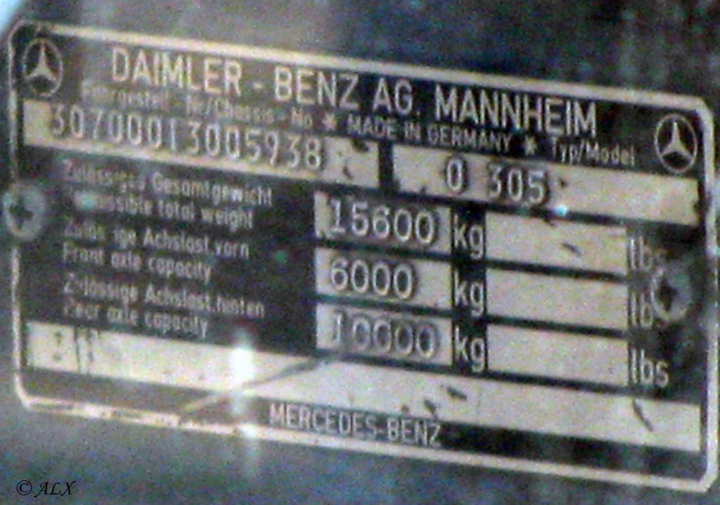 Тюменская область, Mercedes-Benz O305 № АЕ 416 72