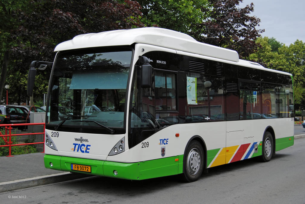 Люксембург, Van Hool New A308 № 209