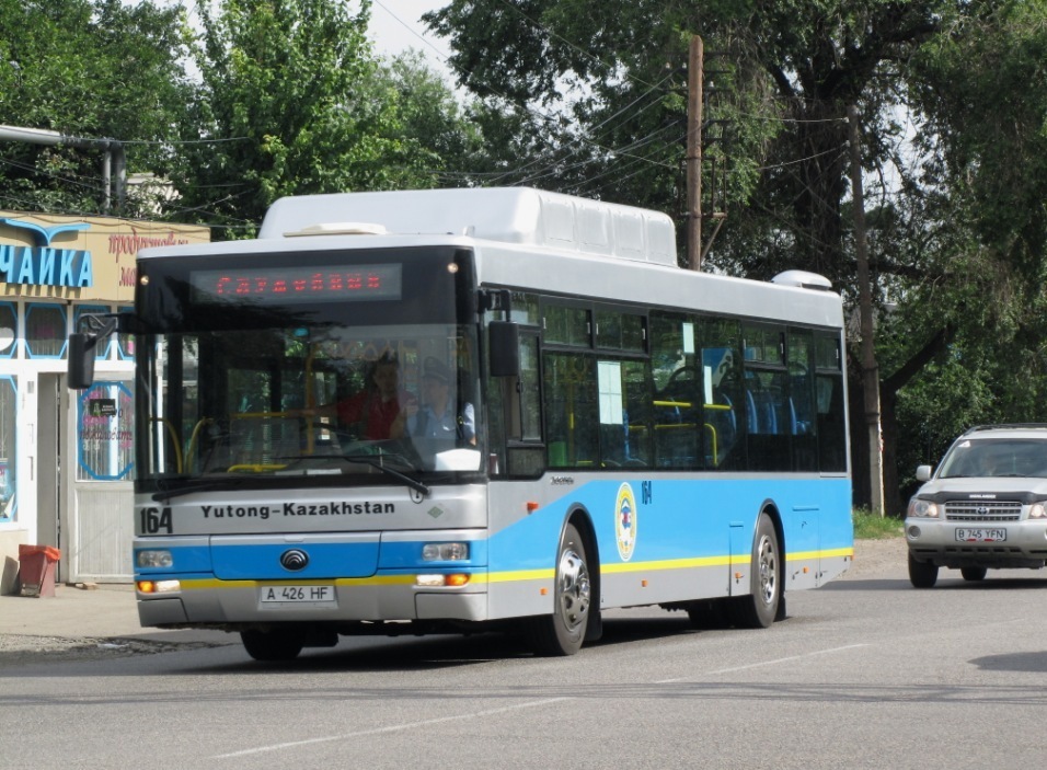 Алматы, Yutong ZK6120HGM № 164