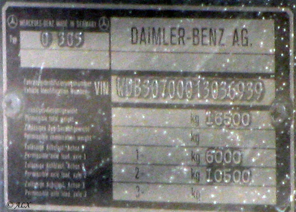 Тюменская область, Mercedes-Benz O305 № АН 403 72