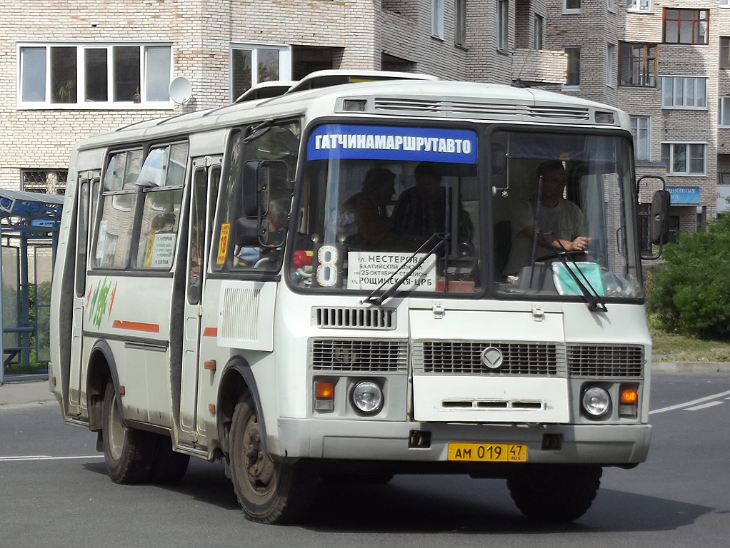 Ленинградская область, ПАЗ-32054 № АМ 019 47