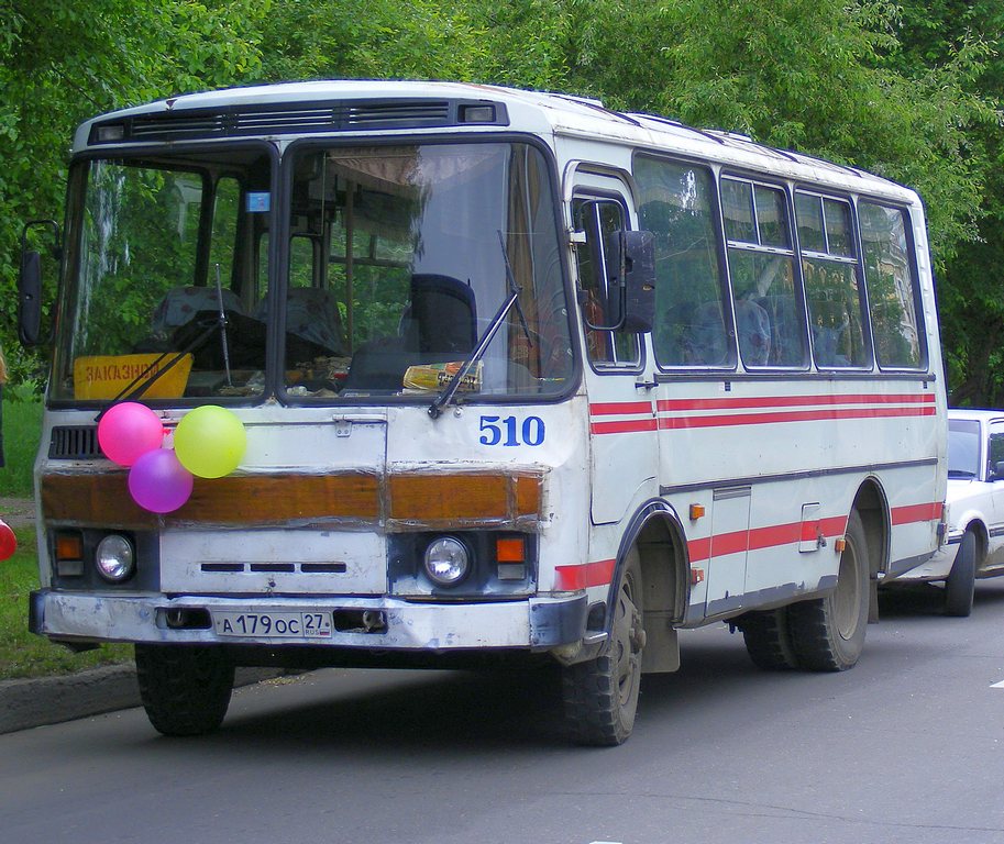 Хабаровский край, ПАЗ-3205-110-50 № 510