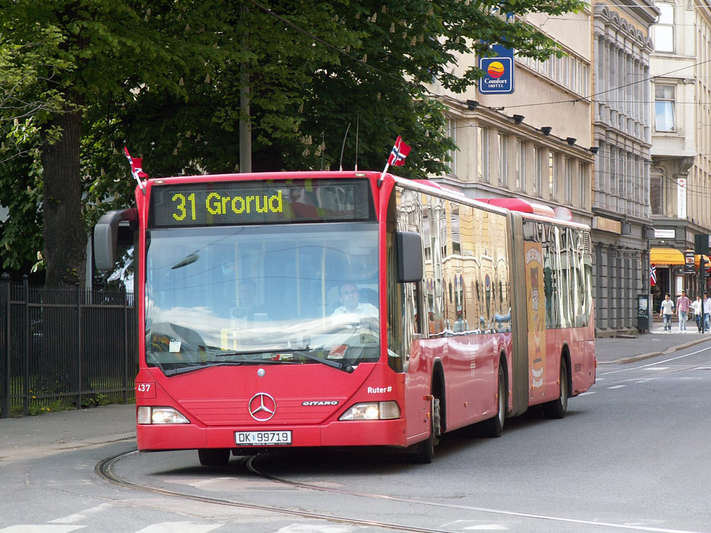 Норвегия, Mercedes-Benz O530G Citaro G № 437