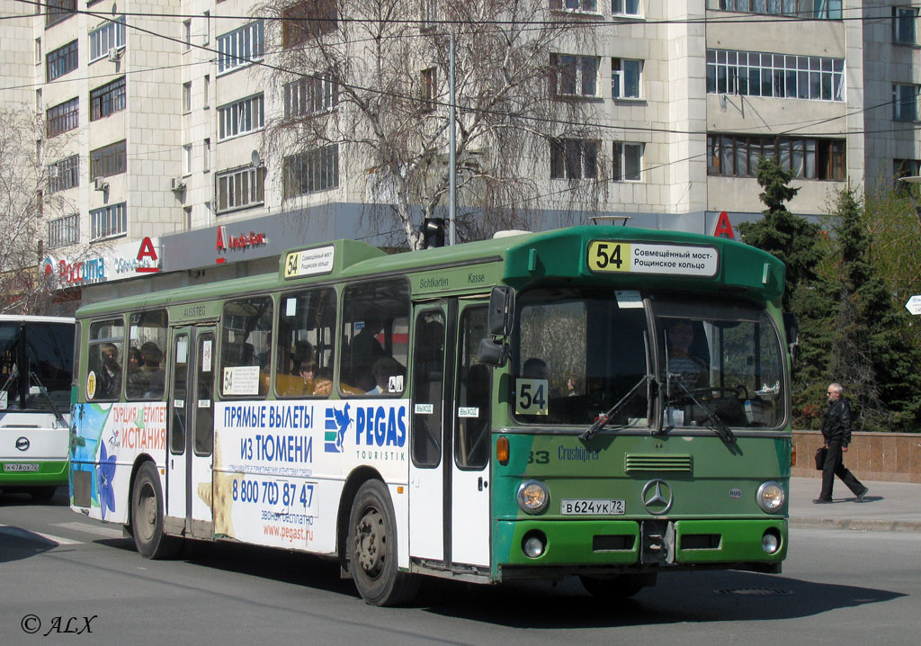 Тюменская область, Mercedes-Benz O305 № В 624 УК 72