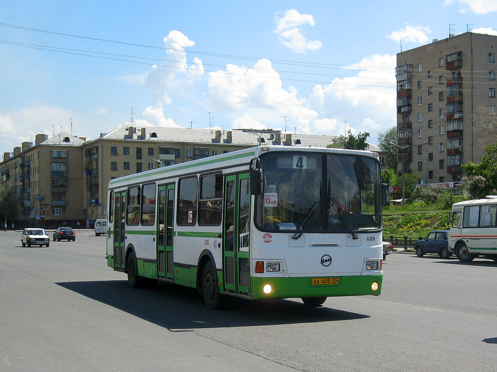 Челябинская область, ЛиАЗ-5256.35 № 628