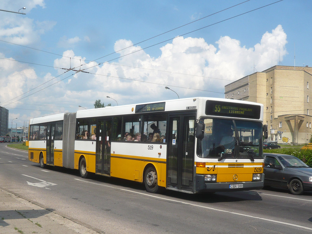 Литва, Mercedes-Benz O405G № 519