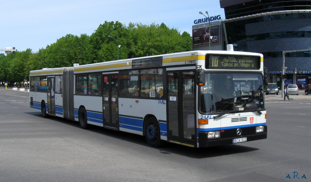 Литва, Mercedes-Benz O405GN № 24