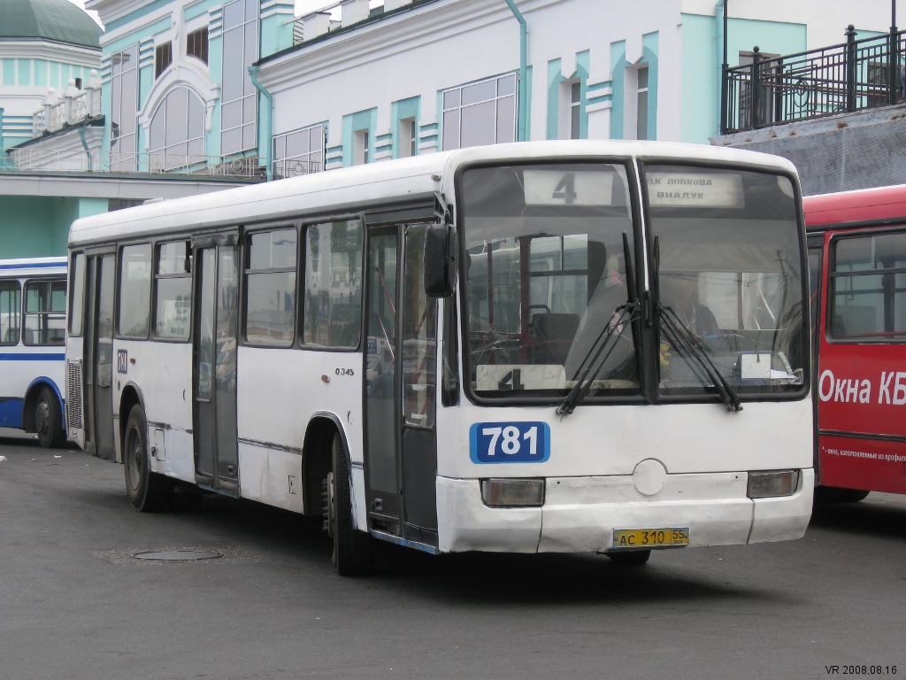 Омская область, Mercedes-Benz O345 № 781