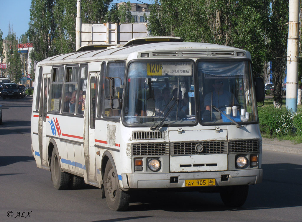 Воронежская область, ПАЗ-4234 № АУ 905 36