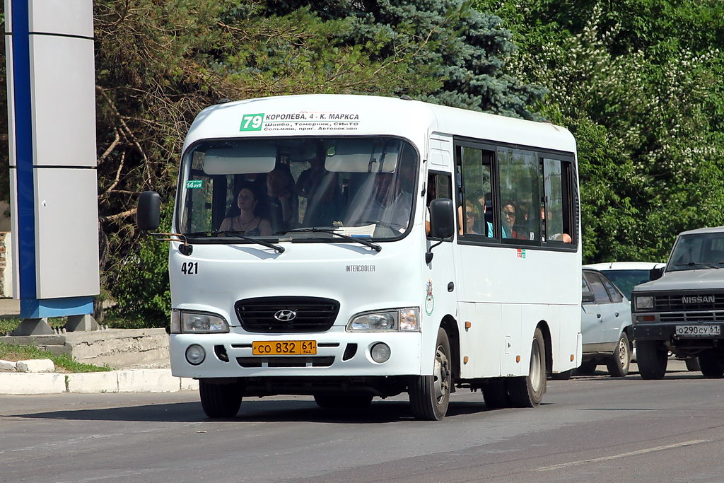 Ростовская область, Hyundai County SWB C08 (РЗГА) № 421