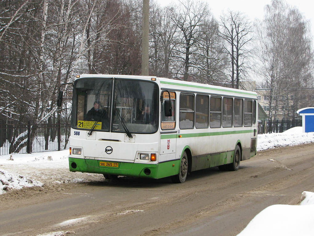 Тульская область, ЛиАЗ-5256.45 № 588