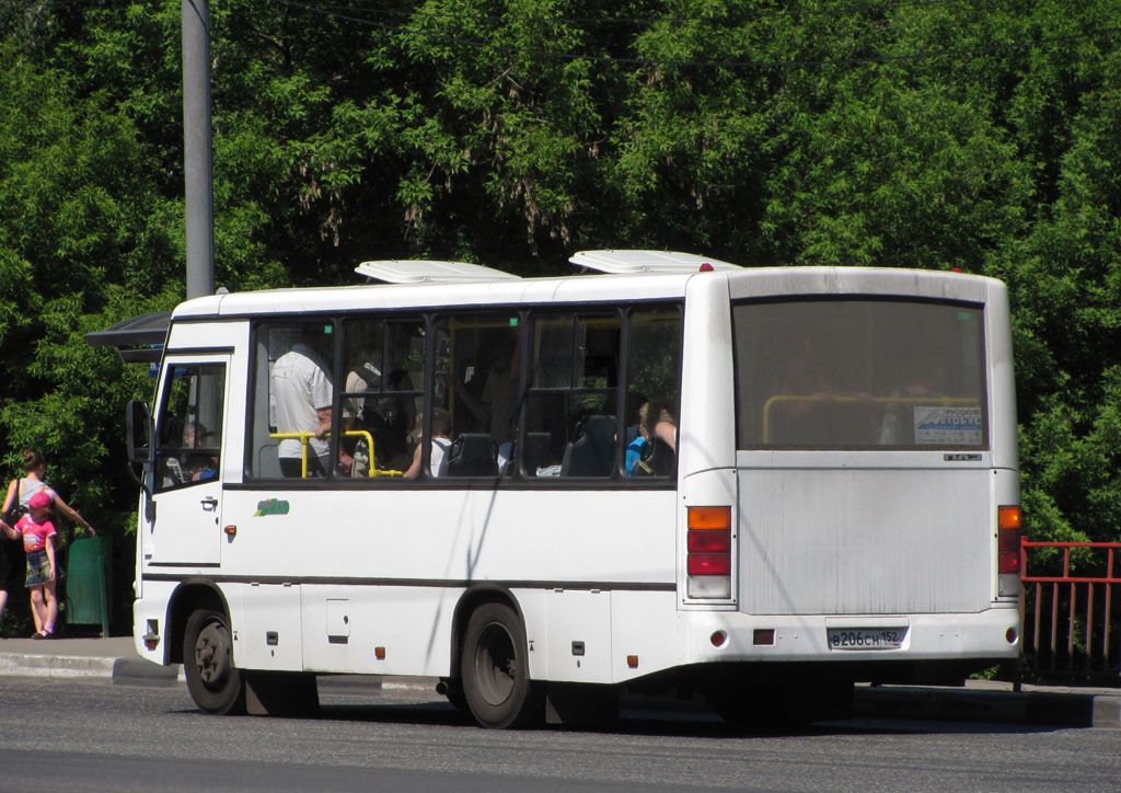 Нижегородская область, ПАЗ-320402-03 № В 206 СН 152