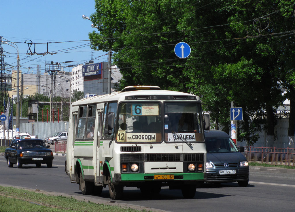 Nizhegorodskaya region, PAZ-32054 № АТ 108 52