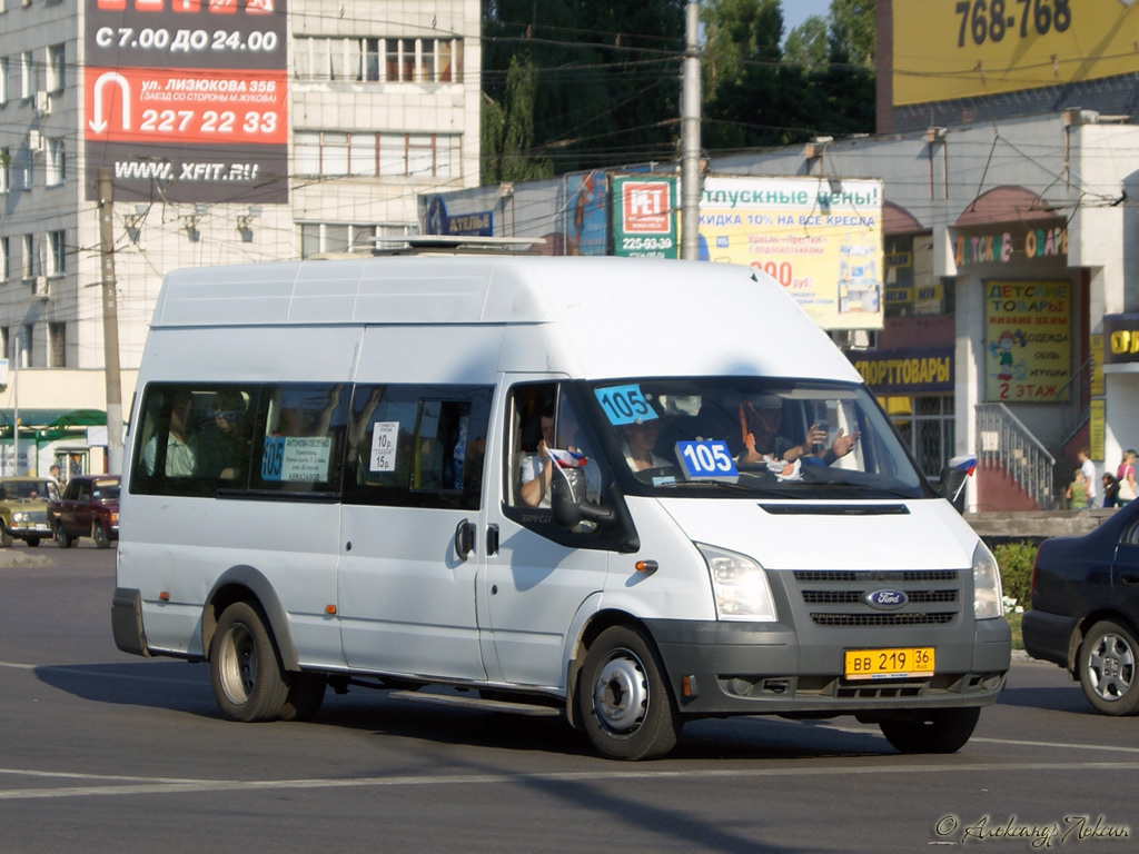 Воронежская область, Нижегородец-222702 (Ford Transit) № ВВ 219 36