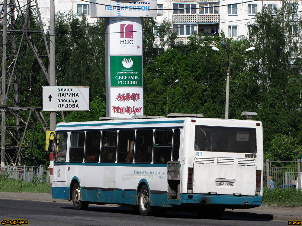 Nizhegorodskaya region, LiAZ-5256.26 # 60011