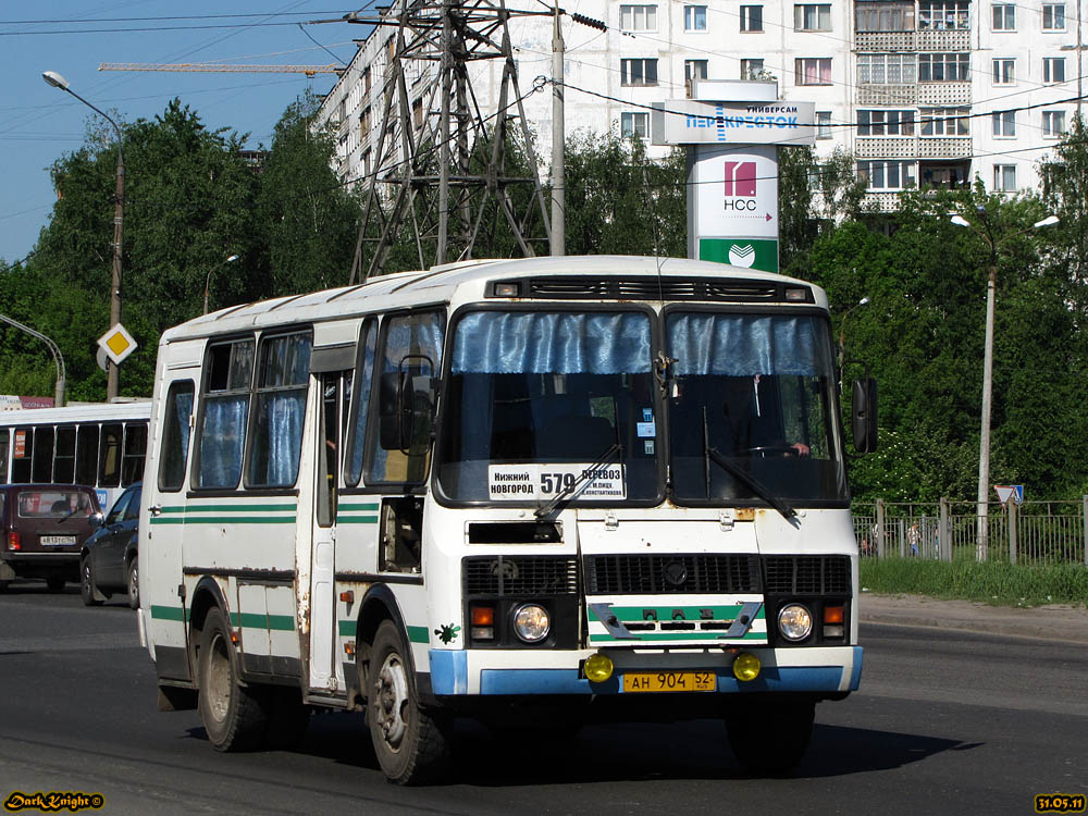 Нижегородская область, ПАЗ-32053 № АН 904 52