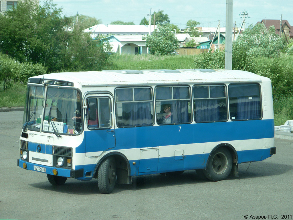 Омская область, ПАЗ-3205 (00) № 7