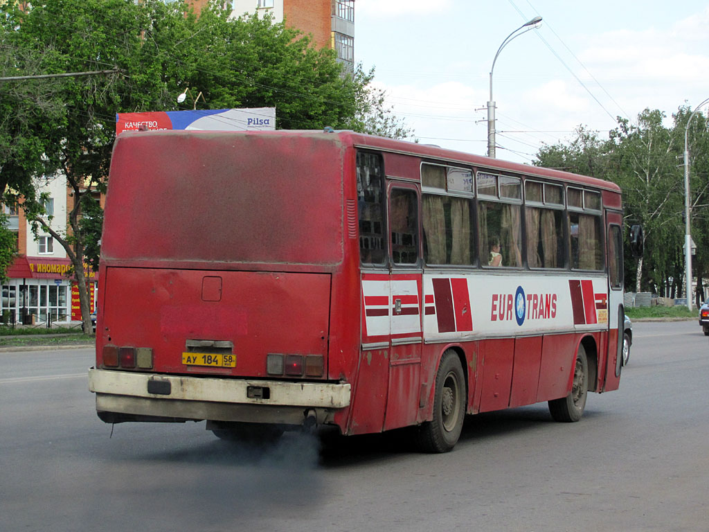 Пензенская область, Ikarus 256.55 № АУ 184 58