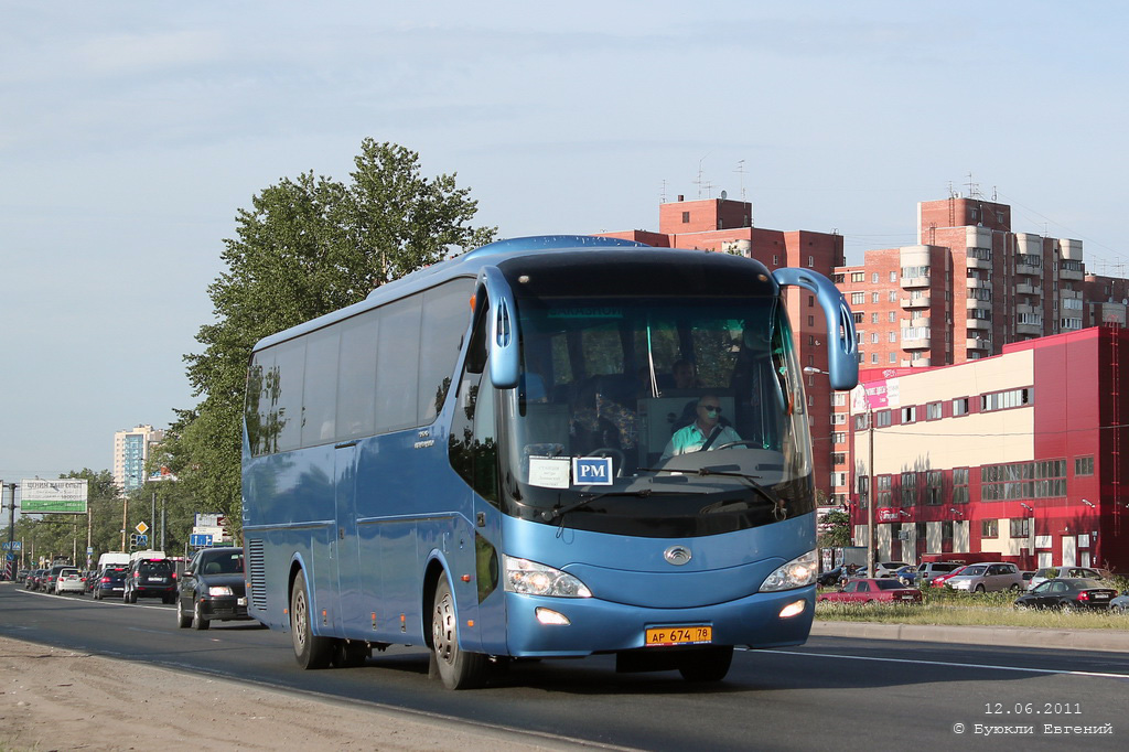 Санкт-Петербург, Yutong ZK6129H № АР 674 78