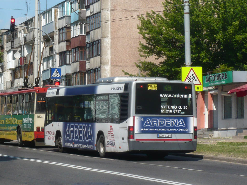 Lithuania, Volvo 7700 № 724