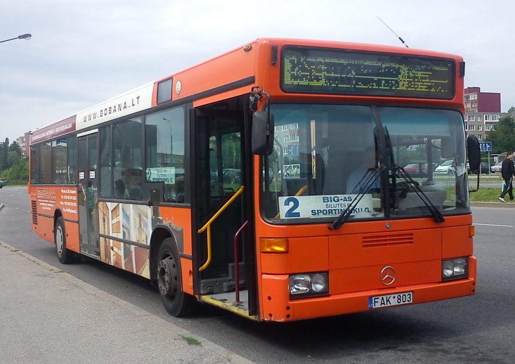 Литва, Mercedes-Benz O405N2 № FAK 803