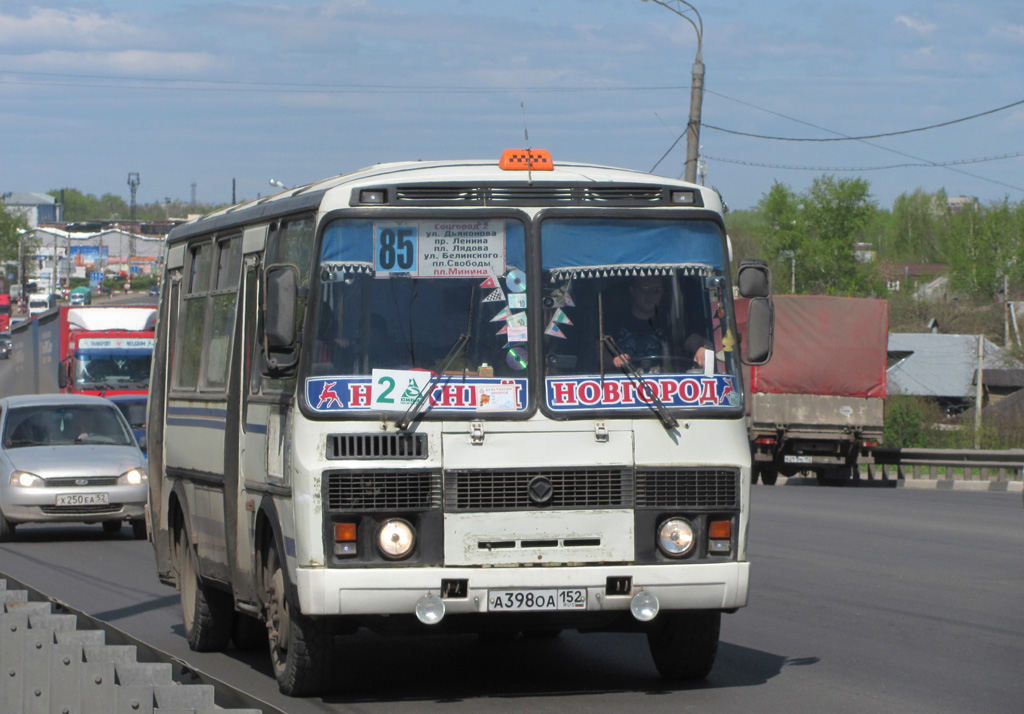 Нижегородская область, ПАЗ-32054 № А 398 ОА 152