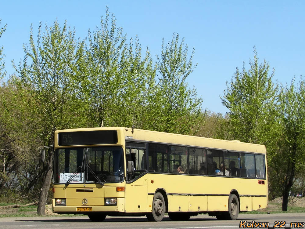 Алтайский край, Mercedes-Benz O405N № АО 777 22