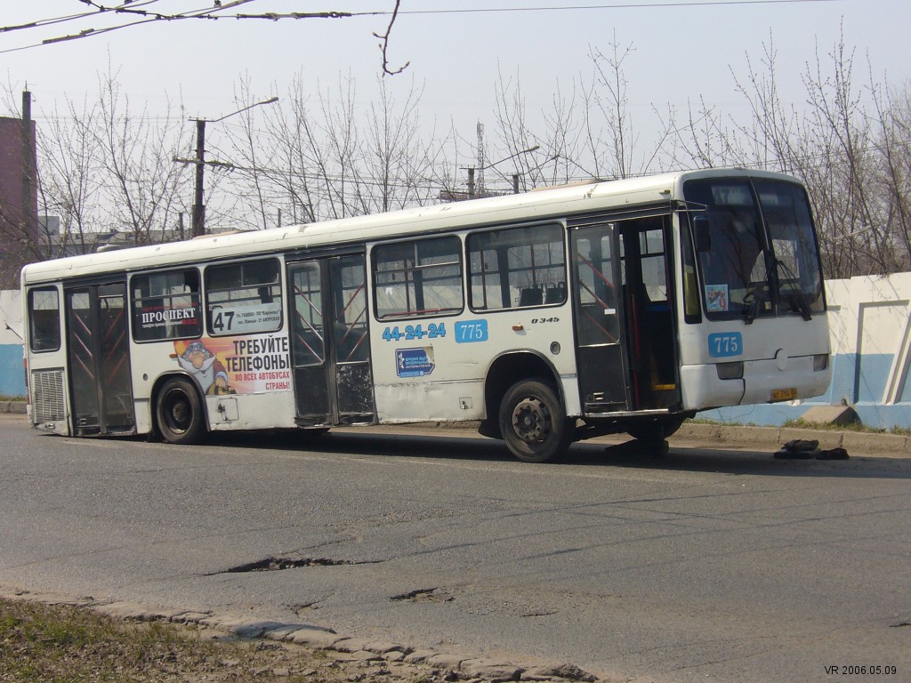 Омская область, Mercedes-Benz O345 № 775