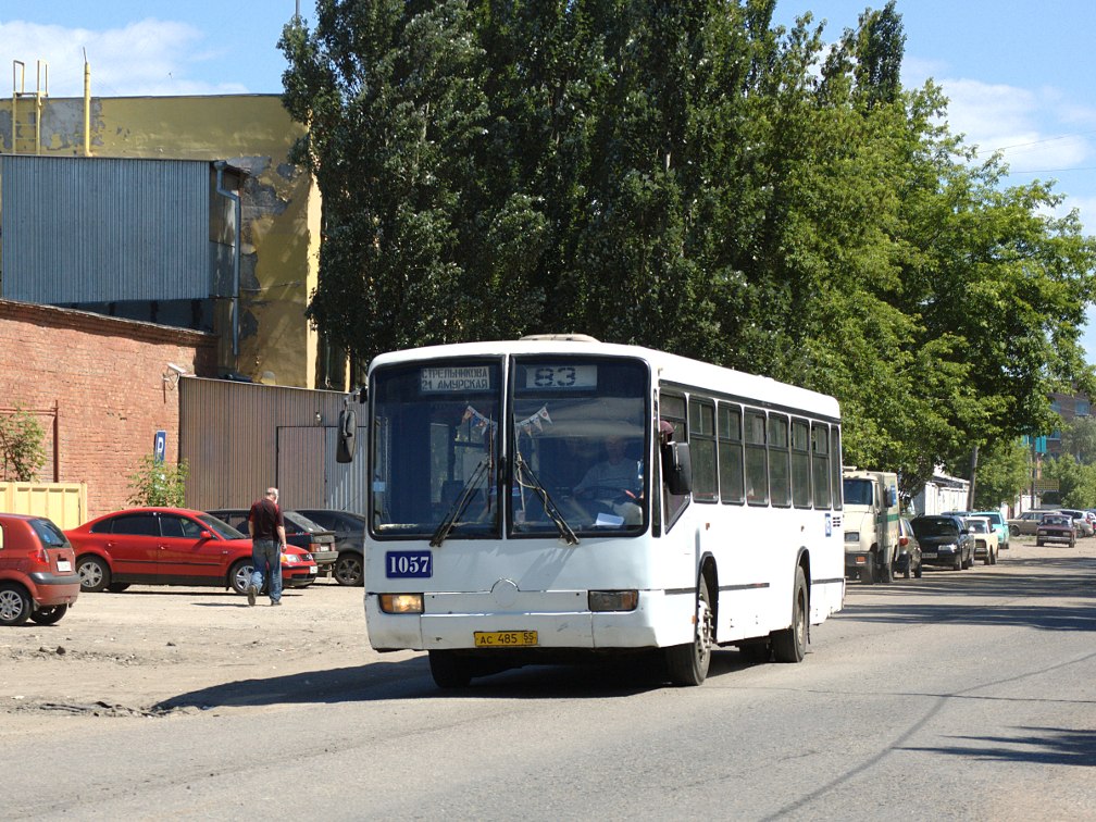 Омская область, Mercedes-Benz O345 № 1057