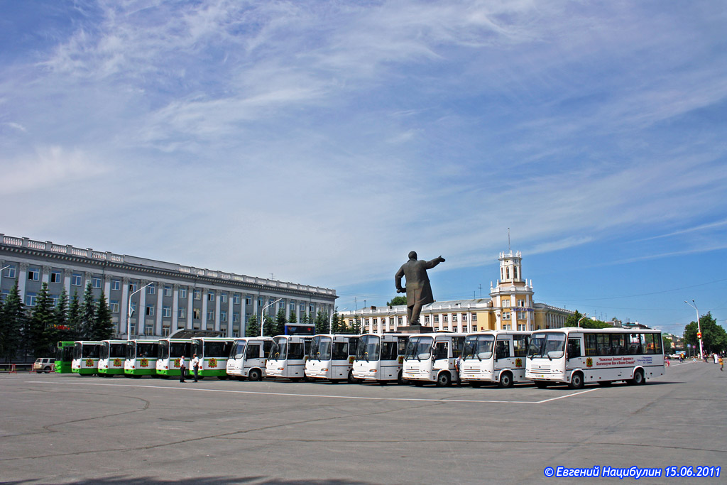 Кемеровская область - Кузбасс — Новые автобусы