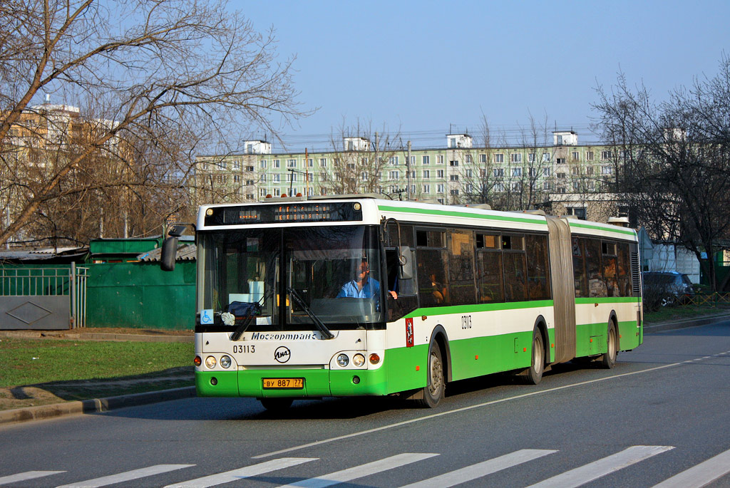 Москва, ЛиАЗ-6213.20 № 03113