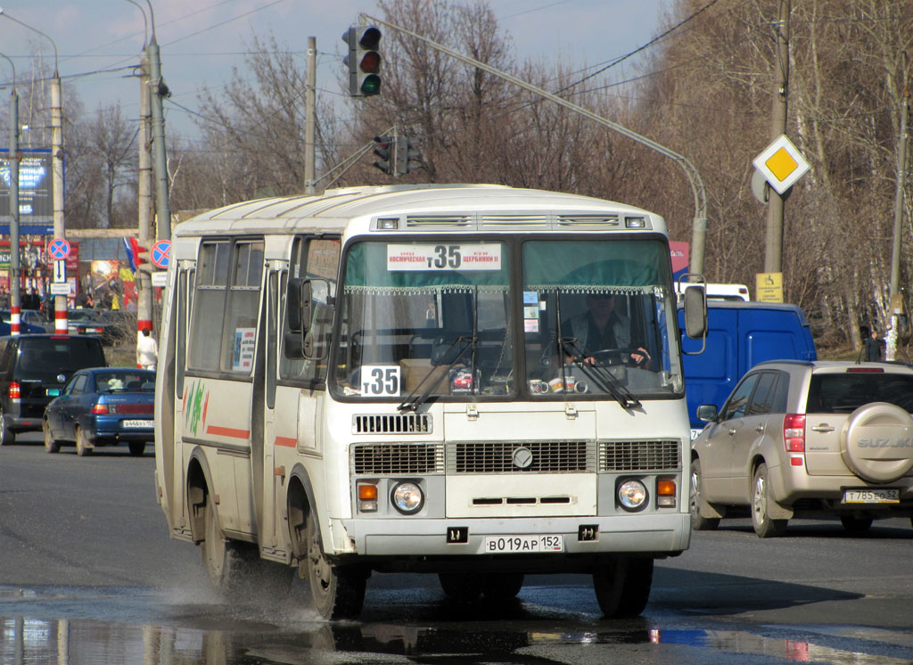 Нижегородская область, ПАЗ-32054 № В 019 АР 152