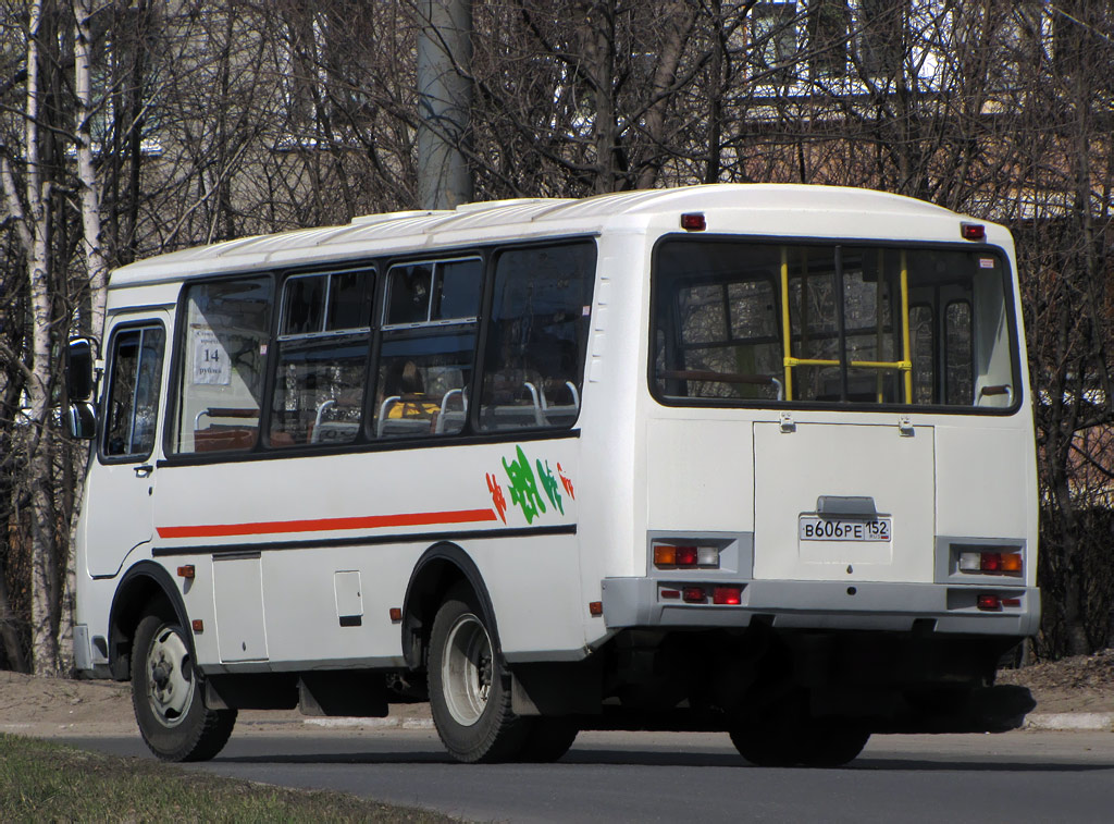 Нижегородская область, ПАЗ-32054 № В 606 РЕ 152