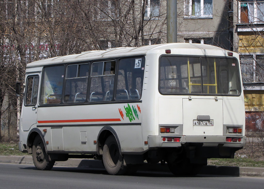 Нижегородская область, ПАЗ-32054 № А 187 СВ 152