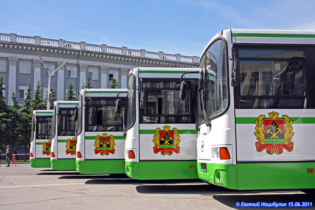 Кемеровская область - Кузбасс — Новые автобусы