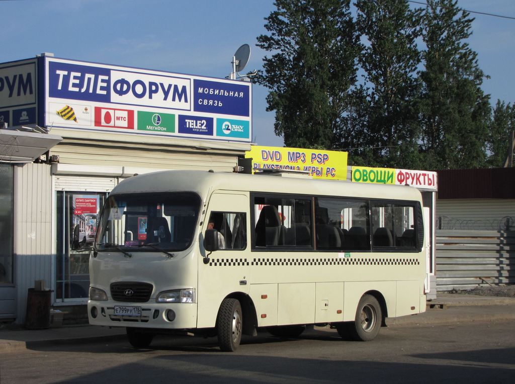 Ленинградская область, Hyundai County SWB C08 (РЗГА) № Е 799 РУ 178